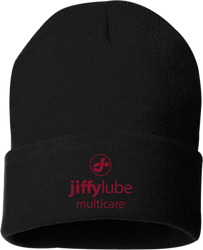 Jiffy Lube Multicare 12" Beanie Cap Stacked Logo - Assorted Colors