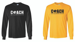Coach - Carol Stream Panthers Long Sleeve Cotton Shirt #4 Coach - Carol Stream Panthers Long Sleeve Cotton Shirt #4