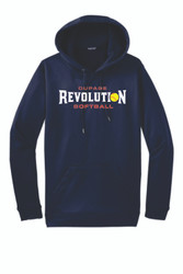 Dupage Revolution Softball ADULT Performance Fleece Hooded Pullover