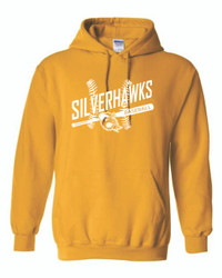 Bartlett SIlverhawks Baseball YOUTH Heavy Blend Hooded Sweatshirt