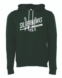 Bartlett Silverhawks Baseball BELLA + CANVAS - Unisex Fleece Hoodie