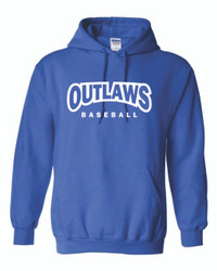Outlaws Baseball Hooded Sweatshirt