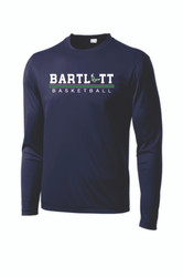 Bartlett High School Basketball Long Sleeve PosiCharge Competitor Tee (Design 3)