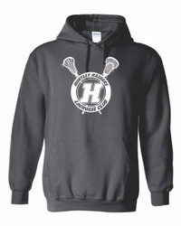 Huntley Raiders Lacrosse YOUTH Heavy Blend Hooded Sweatshirt