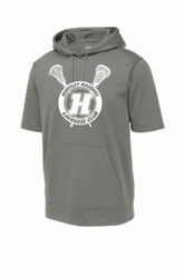 Huntley Raiders Lacrosse YOUTH Fleece Short Sleeve Hooded Pullover