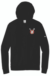 Huntley Raiders Lacrosse Fleece Full-Zip Hoodie