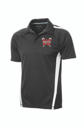 NWU Micro-Mesh Colorblock Polo