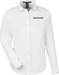 Bridgestone CrownLux Performance® Spencer Poplin Dress Shirt