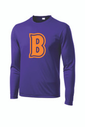 Bandits B Long Sleeve PosiCharge Competitor Tee