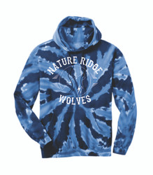 Nature Ridge ADULT Port & Company® Tie-Dye Pullover Hooded Sweatshirt