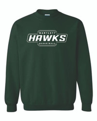 Bartlett High School Basketball YOUTH Heavy Blend Sweatshirt (Design 2)