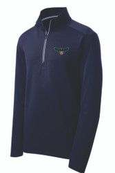 Bartlett High School Basketball Sport-Tek® Sport-Wick® Textured 1/4-Zip Pullover