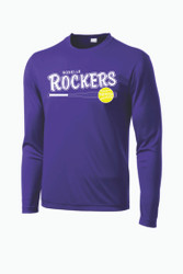 Roselle Rockers YOUTH - Sport-Tek Long Sleeve PosiCharge Competitor Tee