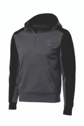 Roselle Rockers - Sport-Tek Tech Fleece Colorblock 1/4-Zip Hooded Sweatshirt