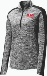 XM Ladies PosiCharge Electric Heather Colorblock 1/4-Zip Pullover - Assorted Colors