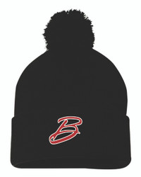 Bartlett Rebels 'B' - Sportsman Pom-Pom 12" Knit Beanie