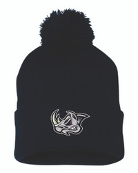 Stampede Baseball Sportsman Pom-Pom 12" Knit Beanie