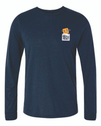 Waffle Pocket BELLA + CANVAS Triblend Long Sleeve Tee