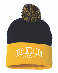 St. Charles Lightning Sportsman - Pom-Pom 12" Knit Beanie