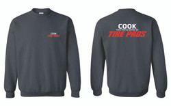 Cook Tire and Service Heavy Blend Crewneck