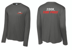 Cook Tire and Service Long Sleeve PosiCharge Competitor Tee