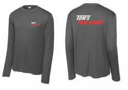 Tom's Tire Long Sleeve PosiCharge Competitor Tee