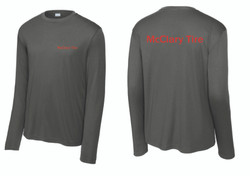 McClary Tire Long Sleeve PosiCharge Competitor Tee