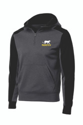 Prairieview Elementary Sport-Tek Tech Fleece Colorblock 1/4-Zip Hooded Sweatshirt Prairieview Elementary Sport-Tek Tech Fleece Colorblock 1/4-Zip Hooded Sweatshirt