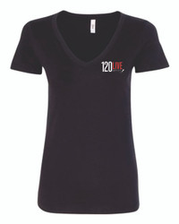120 Live Women's Ideal V-Neck T-Shirt 120 Live Women's Ideal V-Neck T-Shirt