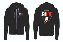 120 Live BELLA+CANVAS ® Unisex Sponge Fleece Full-Zip Hoodie 120 Live BELLA+CANVAS ® Unisex Sponge Fleece Full-Zip Hoodie