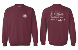 Kid's City Gildan - Heavy Blend™ Crewneck (Maroon)