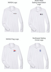 Northwest Sailing Association Women's Pinnacle Performance Long Sleeve Piqué Polo Northwest Sailing Association Women's Pinnacle Performance Long Sleeve Piqué Polo