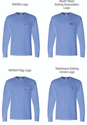 Northwest Sailing Association Unisex DryBlend® 50/50 Long Sleeve T-Shirt Northwest Sailing Association Unisex DryBlend® 50/50 Long Sleeve T-Shirt