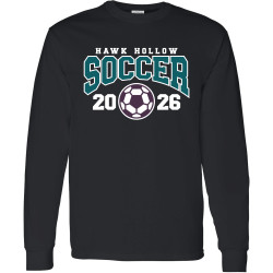 Hawk Hollow Soccer Gildan - Ultra Cotton Long Sleeve T-Shirt