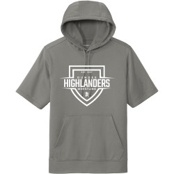 Dundee Highlanders Sport-Tek Fleece Short Sleeve Hooded Pullover Dundee Highlanders Sport-Tek Fleece Short Sleeve Hooded Pullover