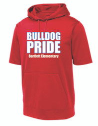 Bartlett Elementary Sport-Tek Fleece Short Sleeve Hooded Pullover Bartlett Elementary Sport-Tek Fleece Short Sleeve Hooded Pullover