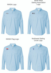 Northwest Sailing Association Men's Kitty Hawk Performance Fishing Shirt