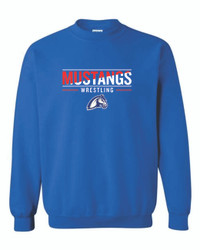 MMS Mustangs Wrestling Gildan - Heavy Blend™ Crewneck