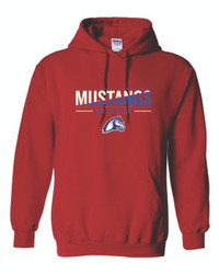 MMS Mustang Wrestling Gildan - Heavy Blend™ Hooded Sweatshirt