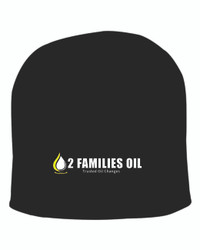2 Families Oil 8" Skullie Beanie