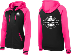 Crossfit Cortland Sport-Tek Women's Sport-Wick Varsity Fleece Full-Zip Hooded Jacket