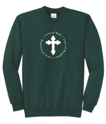 Guardian Angel Orthodox Day School Port & Co™ Core Fleece Crewneck Sweatshirt
