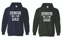BHS Baseball 2026 Senior Dad Heavy Blend™ Hooded Sweatshirt