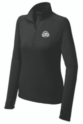 Kid's City Sport-Tek Ladies Sport-Wick Stretch 1/2-Zip Pullover