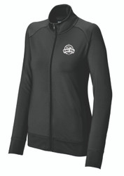 Kid's City Sport-Tek® Women's Sport-Wick® Stretch Full-Zip Cadet Jacket