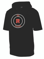 R SBA Sport-Tek Fleece Short Sleeve Hooded Pullover