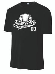 Challengers Baseball Number Sport-Tek PosiCharge Competitor Tee