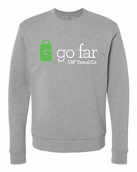 Go Far VIP Travel Unisex Malibu Crewneck Sweatshirt