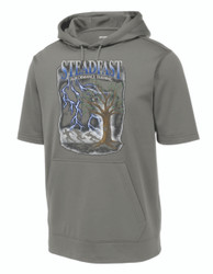 Steadfast Performance Training Sport-Tek Sport-Wick Fleece Short Sleeve Hooded Pullover
