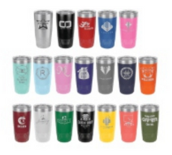 Sample Store 1 Polar Camel 15 oz. Black Insulated Mug